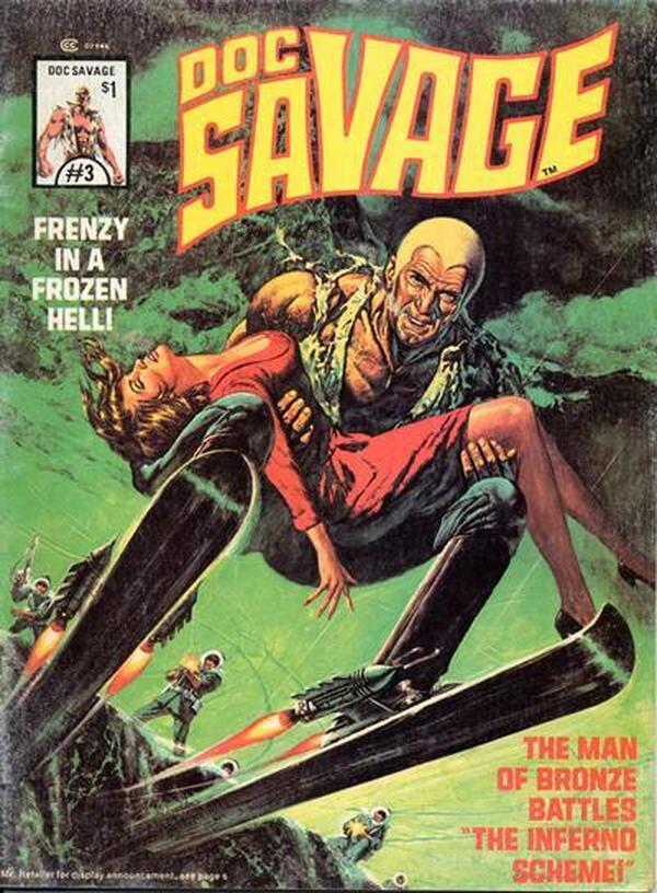 Doc Savage #3 cover