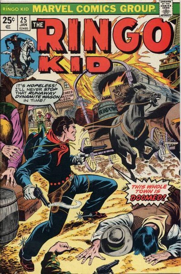 The Ringo Kid #25 cover