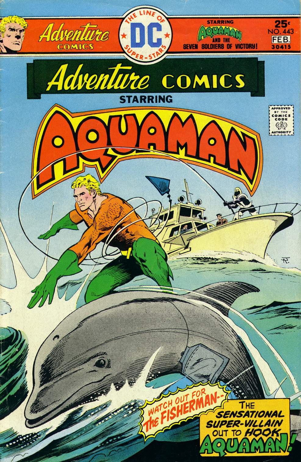 Adventure Comics #443 cover