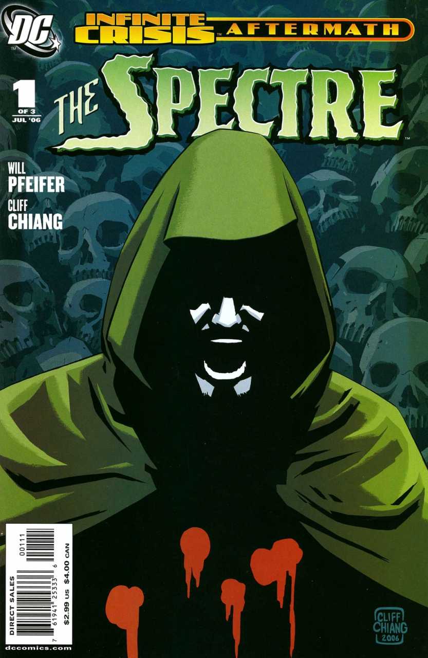 Crisis Aftermath: The Spectre #1 cover