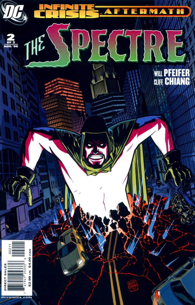 Crisis Aftermath: The Spectre #2 cover