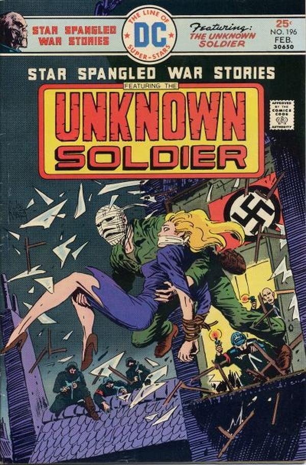 Star Spangled War Stories #196 cover