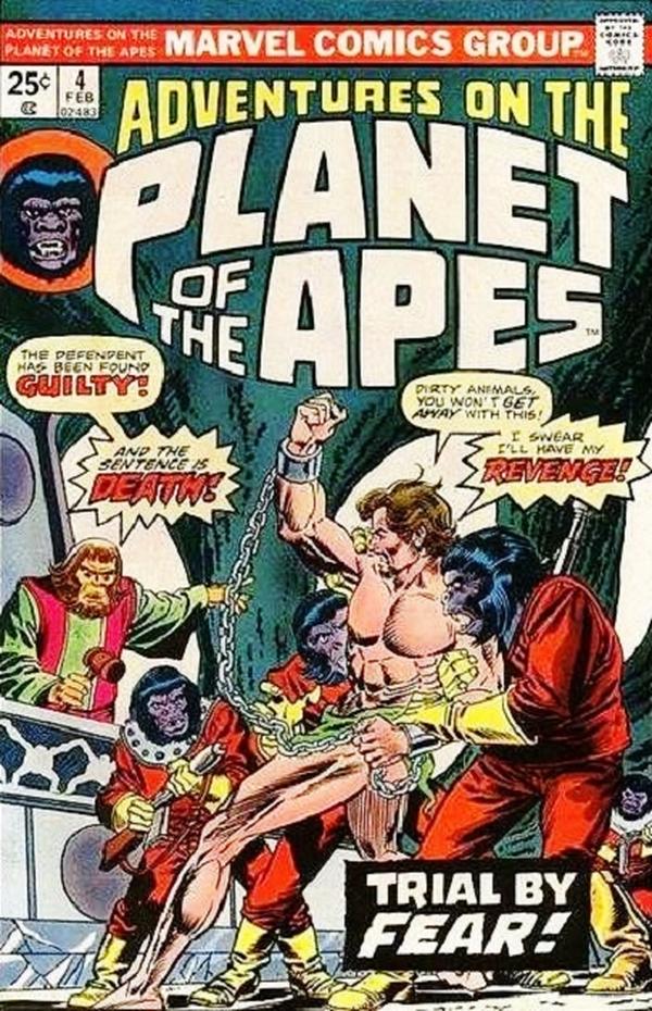 Adventures on the Planet of the Apes #4 cover