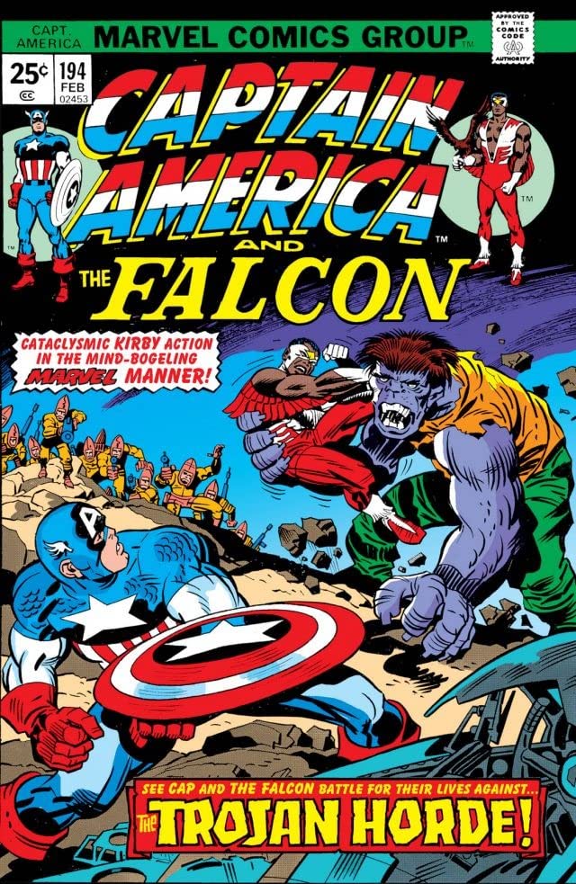 Captain America #194 cover