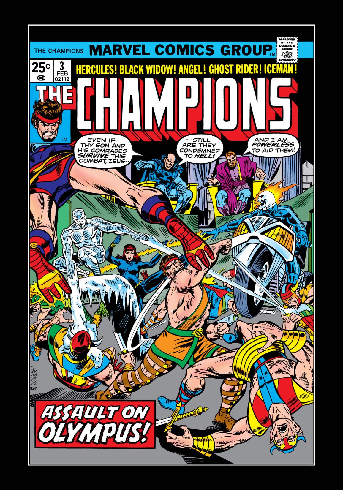 The Champions #3 cover