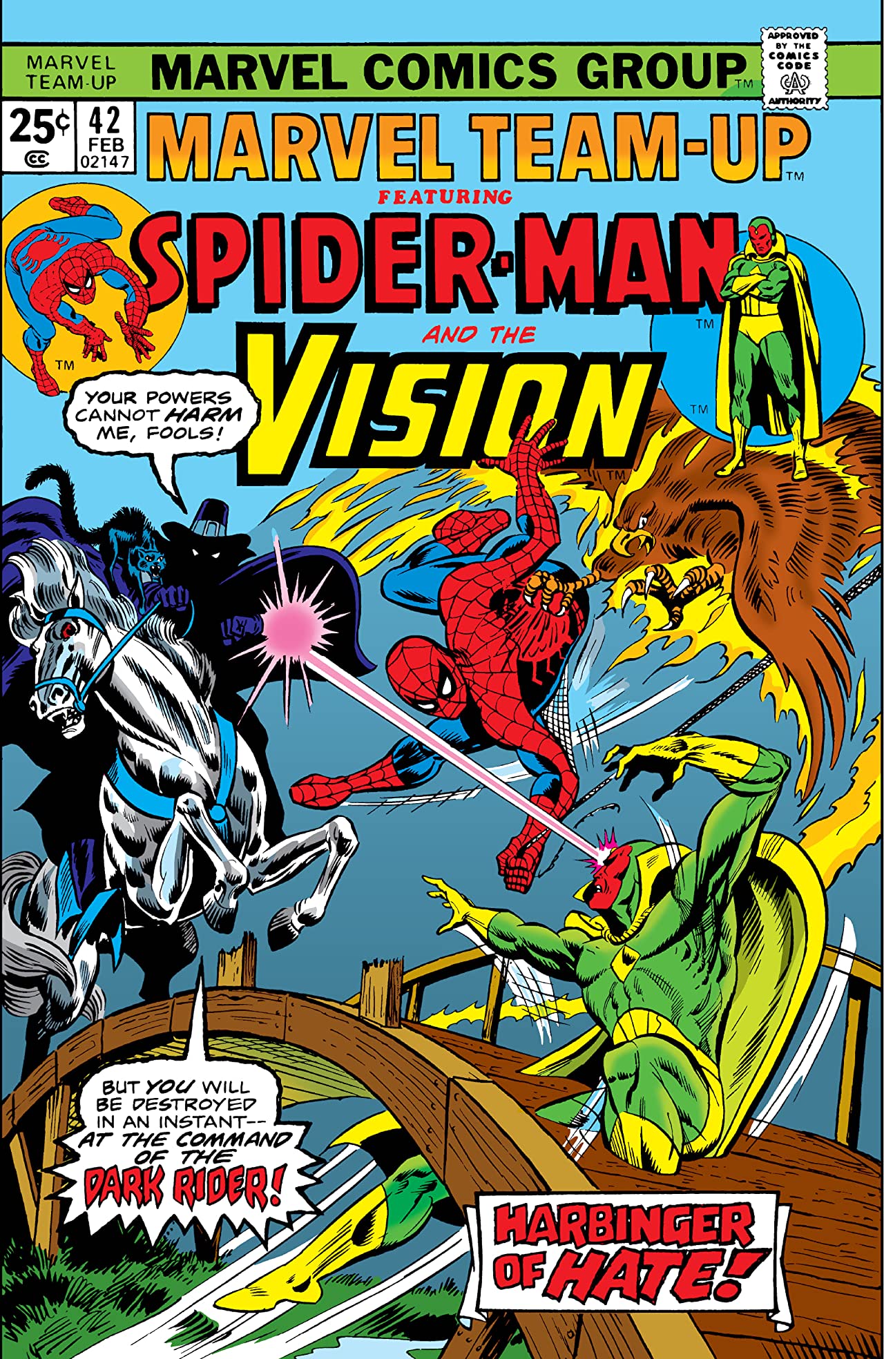Marvel Team-Up #42 cover