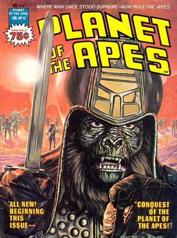 Planet of the Apes #17 cover