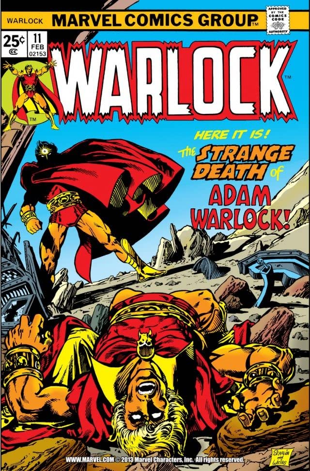 Warlock #11 cover