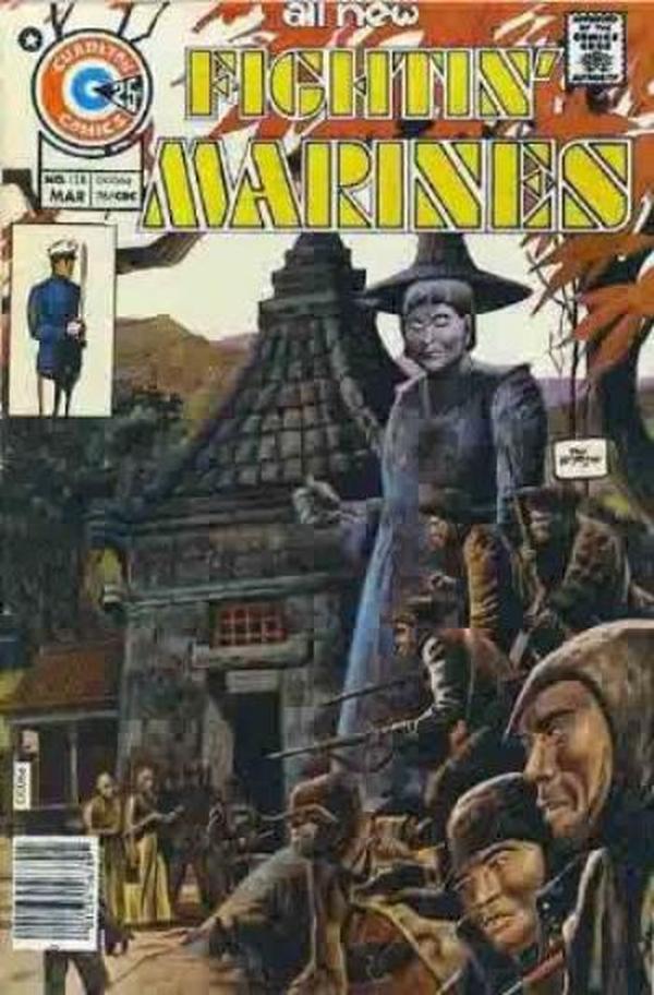 Fightin' Marines #128 cover