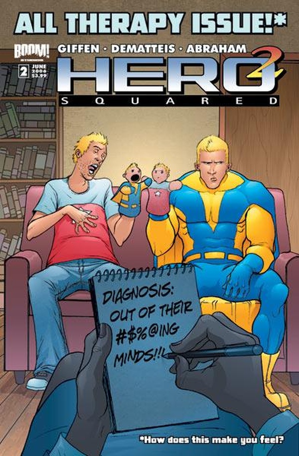 Hero Squared #2 cover