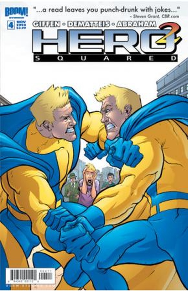 Hero Squared #4 cover