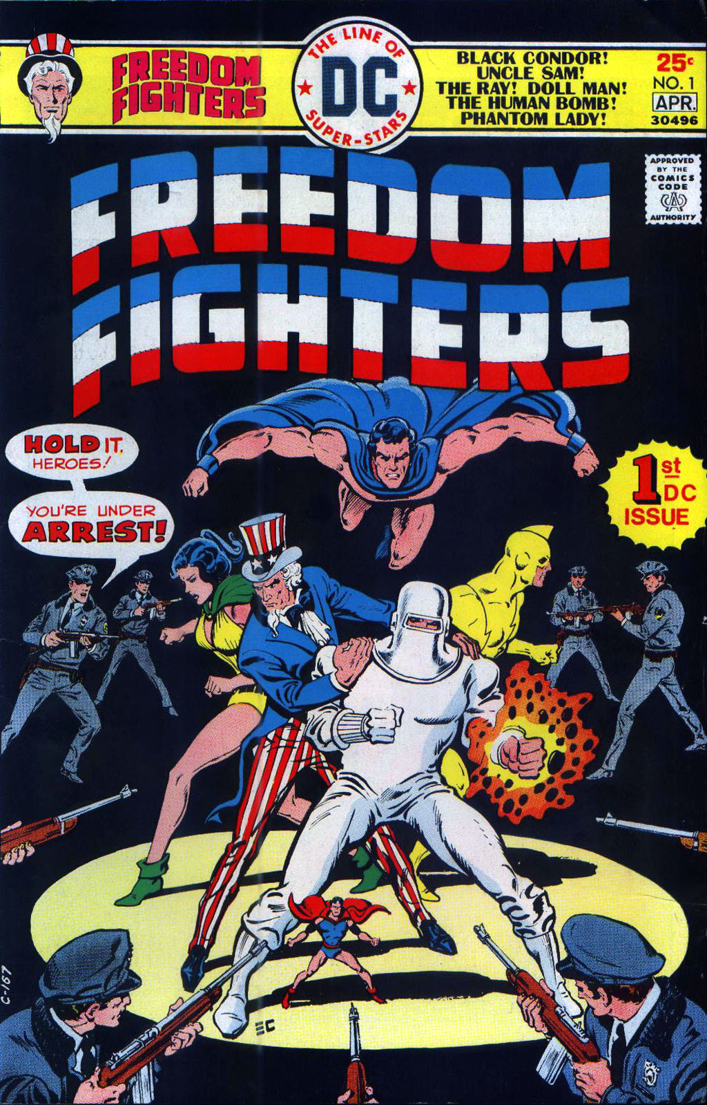Freedom Fighters #1 cover
