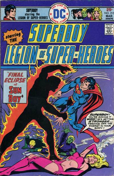 Superboy #215 cover