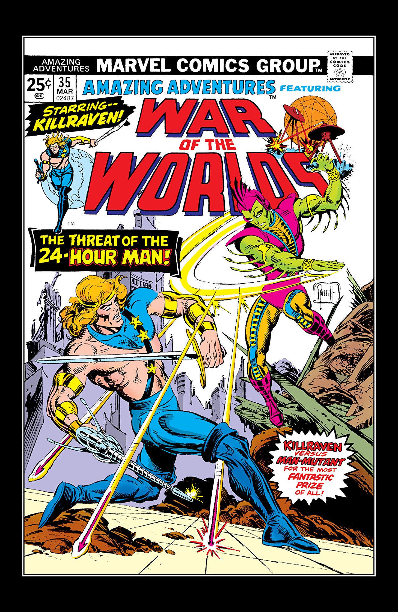Amazing Adventures #35 cover