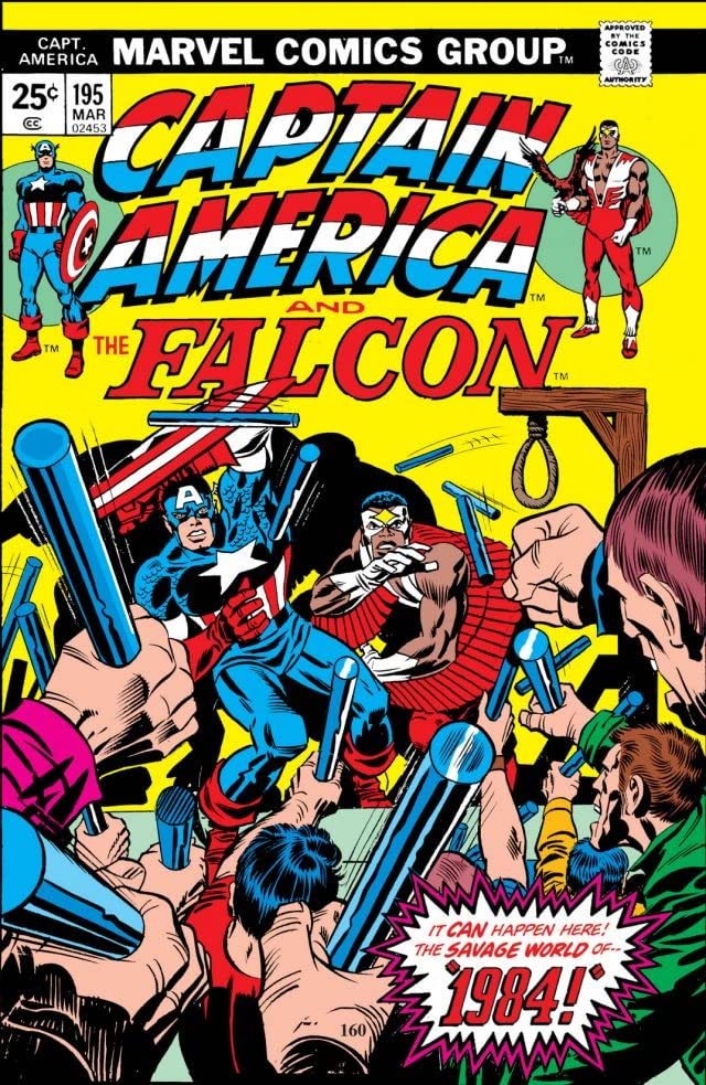 Captain America #195 cover