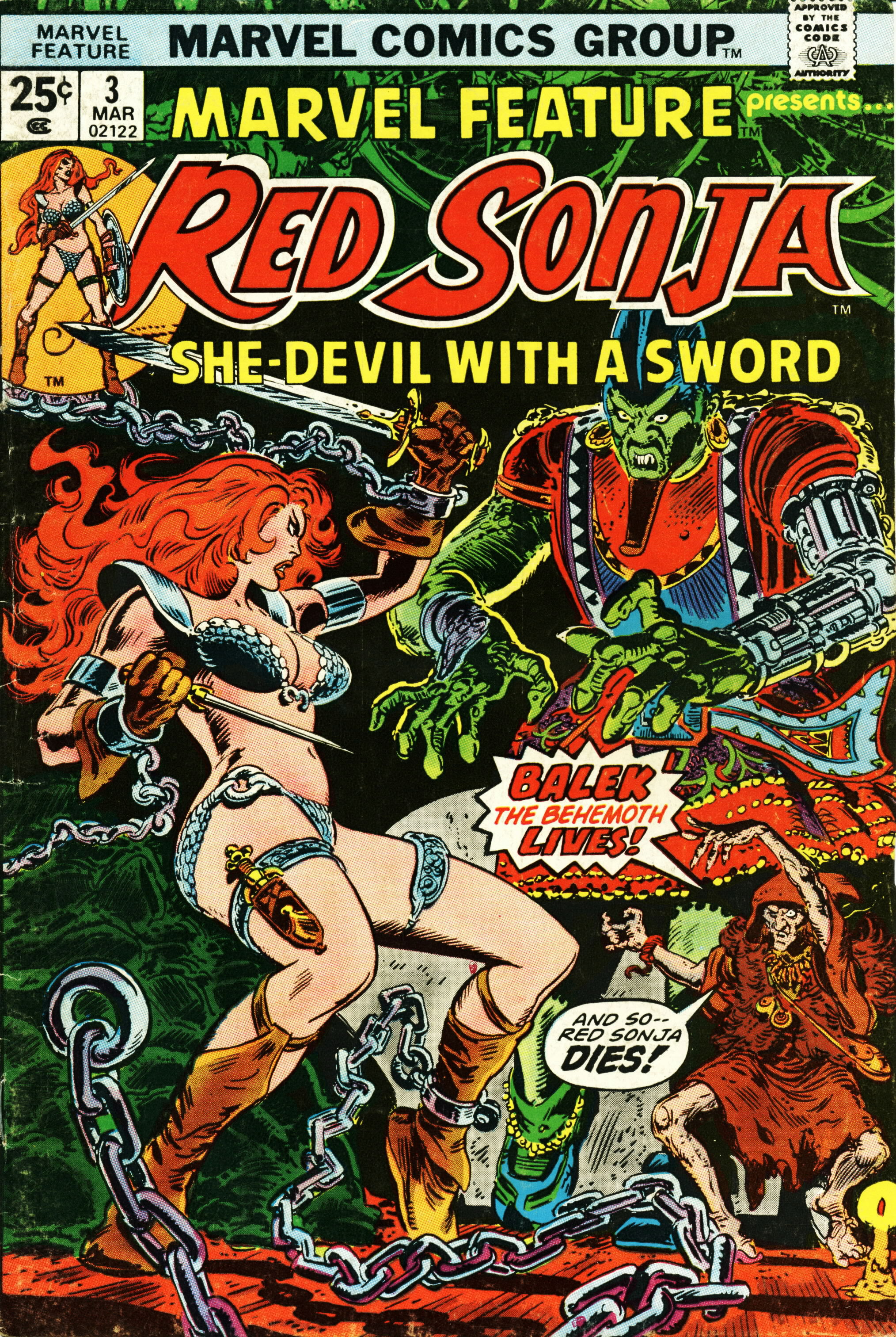 Marvel Feature #3 cover