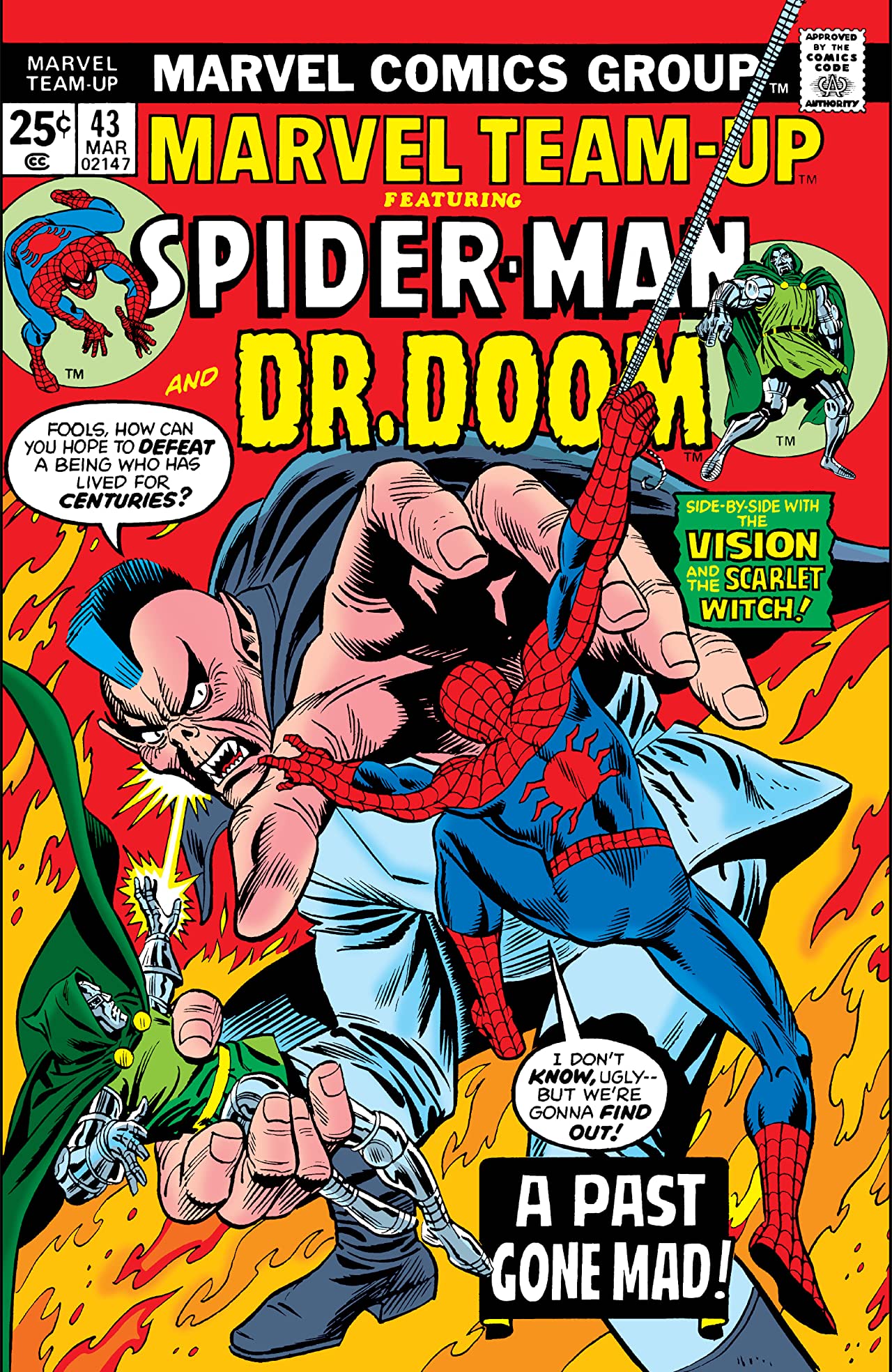 Marvel Team-Up #43 cover