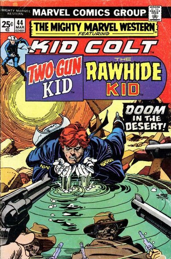 The Mighty Marvel Western #44 cover