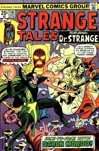 Strange Tales #184 cover