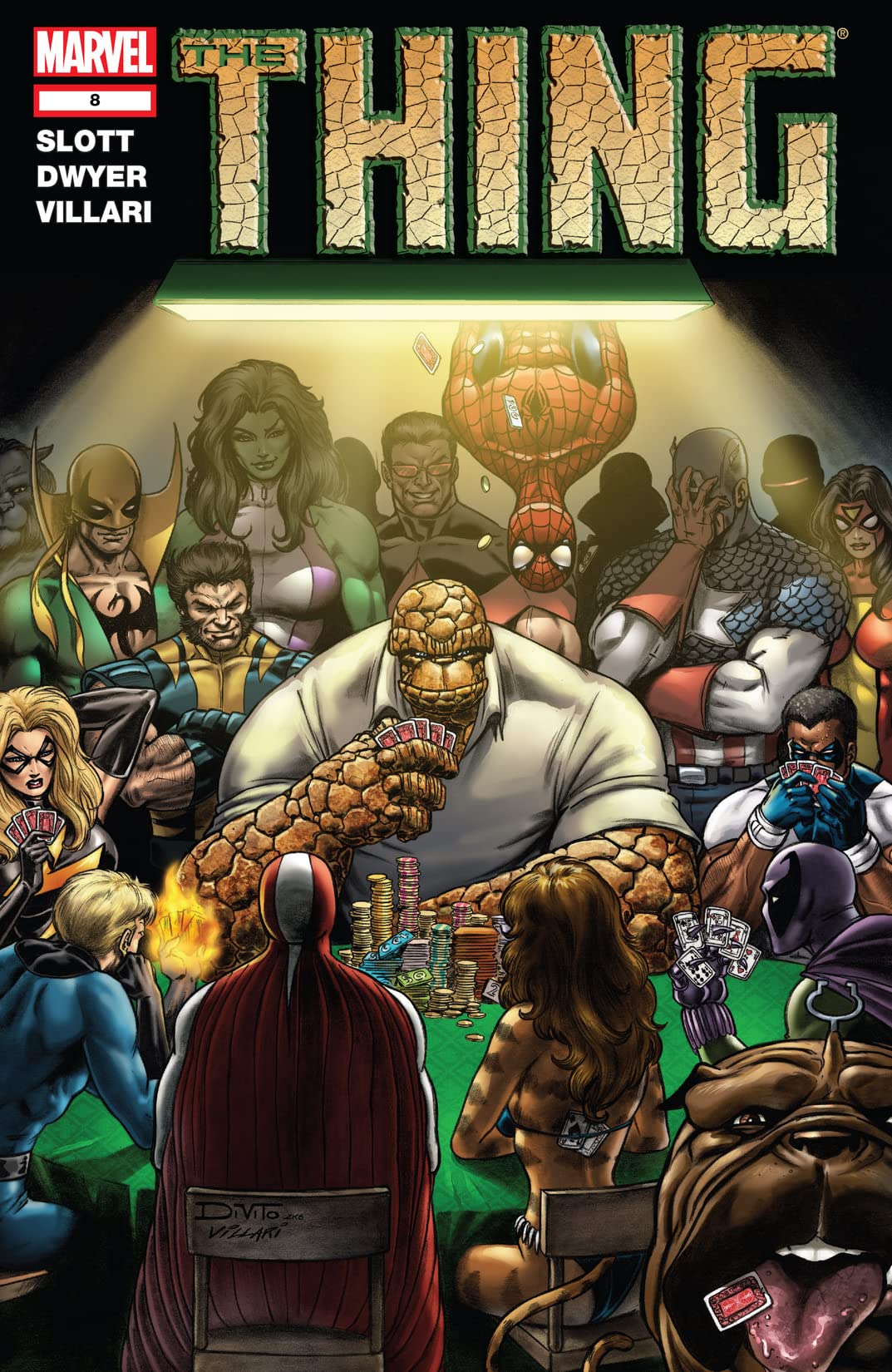 The Thing #8 cover