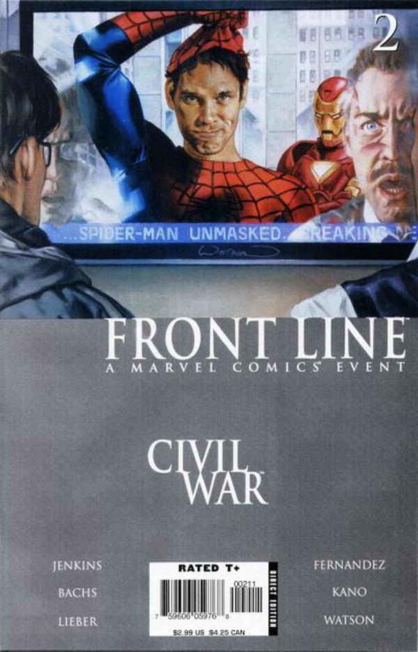 Civil War: Front Line #2 cover