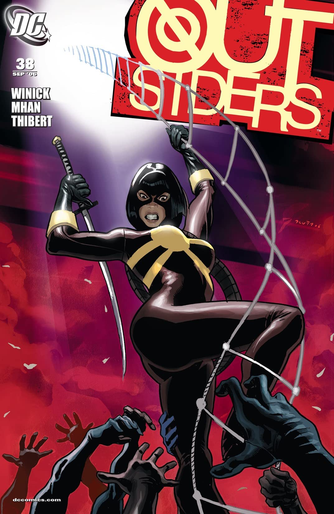 Outsiders #38 cover