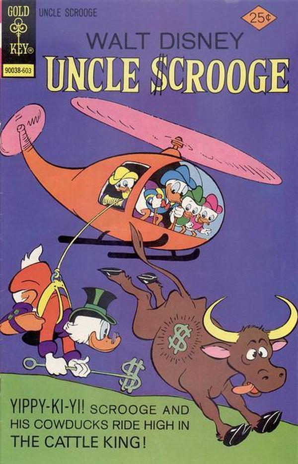 Walt Disney Uncle Scrooge #126 cover