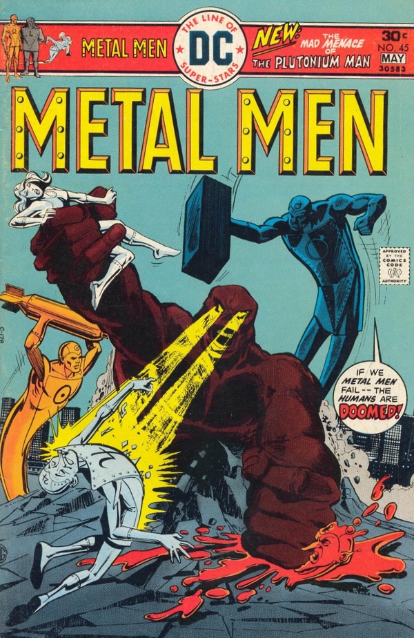 Metal Men #45 cover