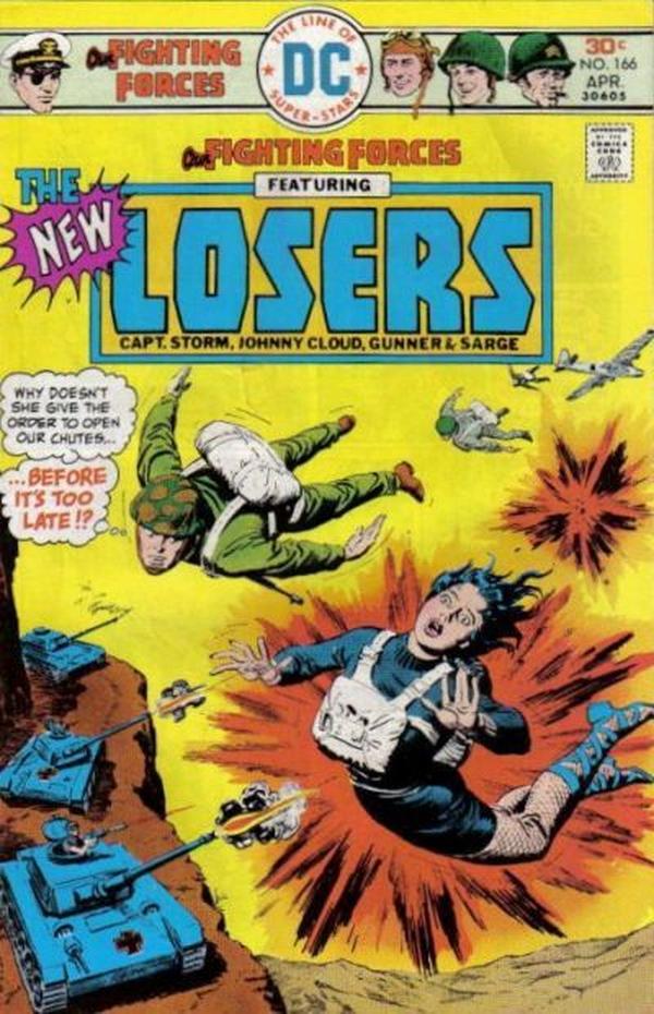 Our Fighting Forces #166 cover