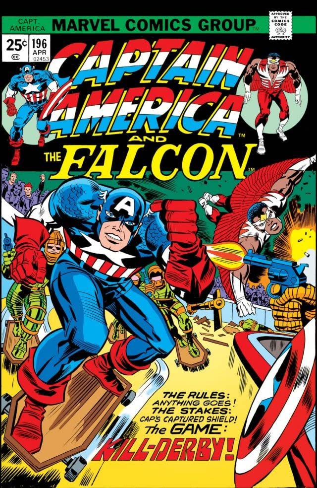 Captain America #196 cover