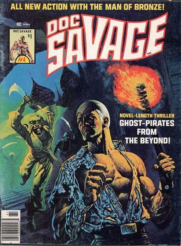 Doc Savage #4 cover