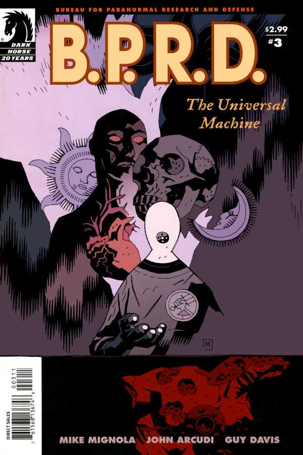 B.P.R.D.: The Universal Machine #3 (26) cover