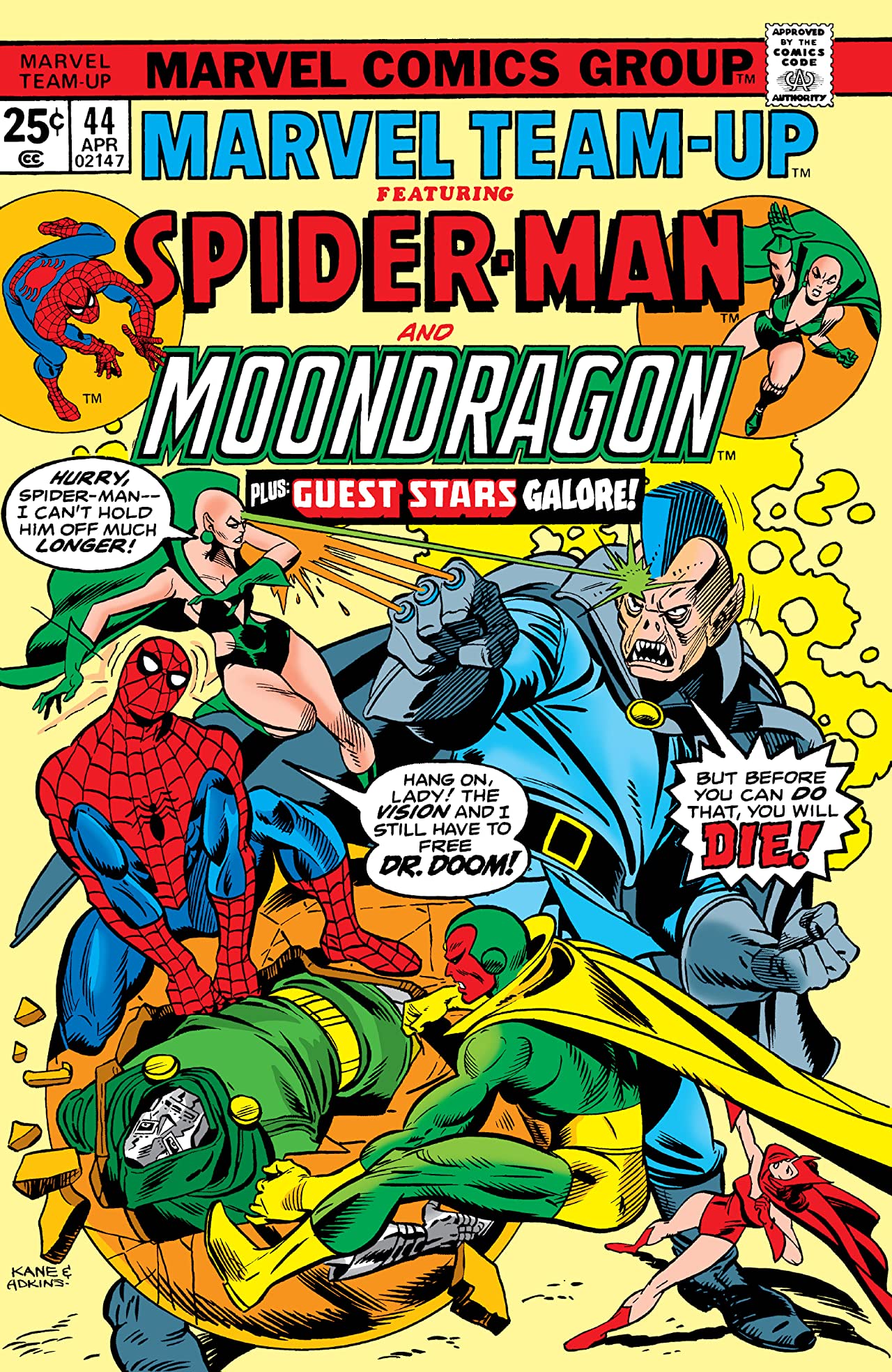 Marvel Team-Up #44 cover