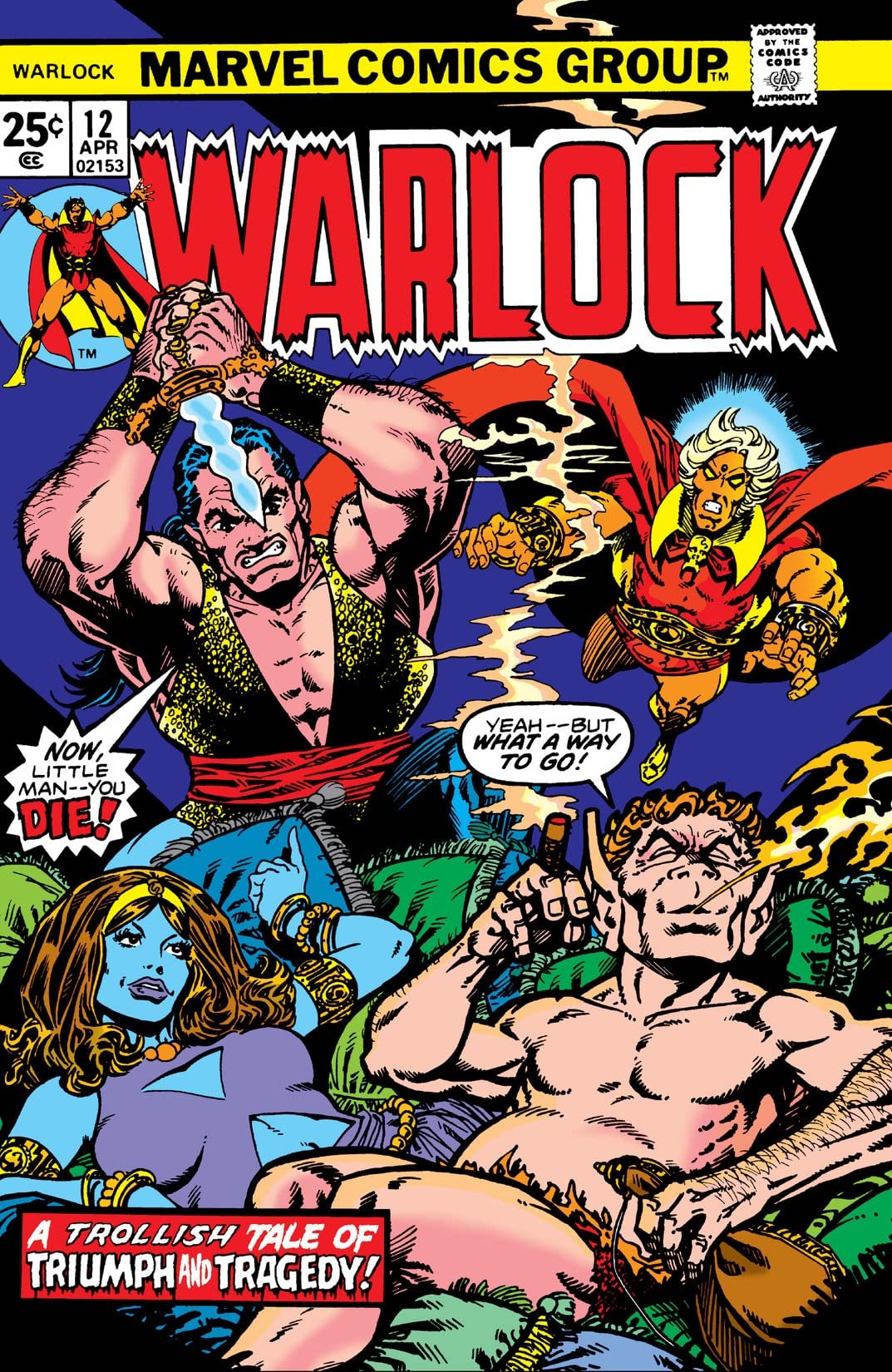 Warlock #12 cover
