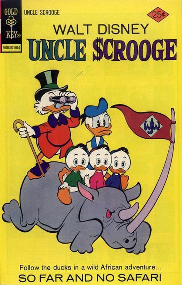 Walt Disney Uncle Scrooge #127 cover