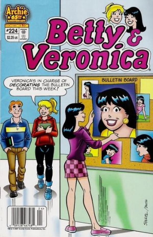 Betty and Veronica #224 cover