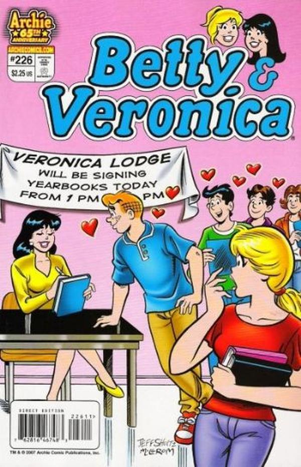 Betty and Veronica #226 cover