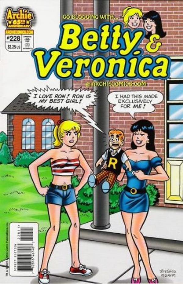 Betty and Veronica #228 cover