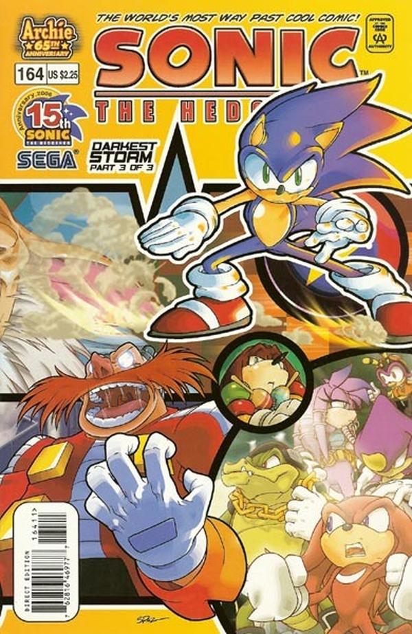 Sonic the Hedgehog #164 cover