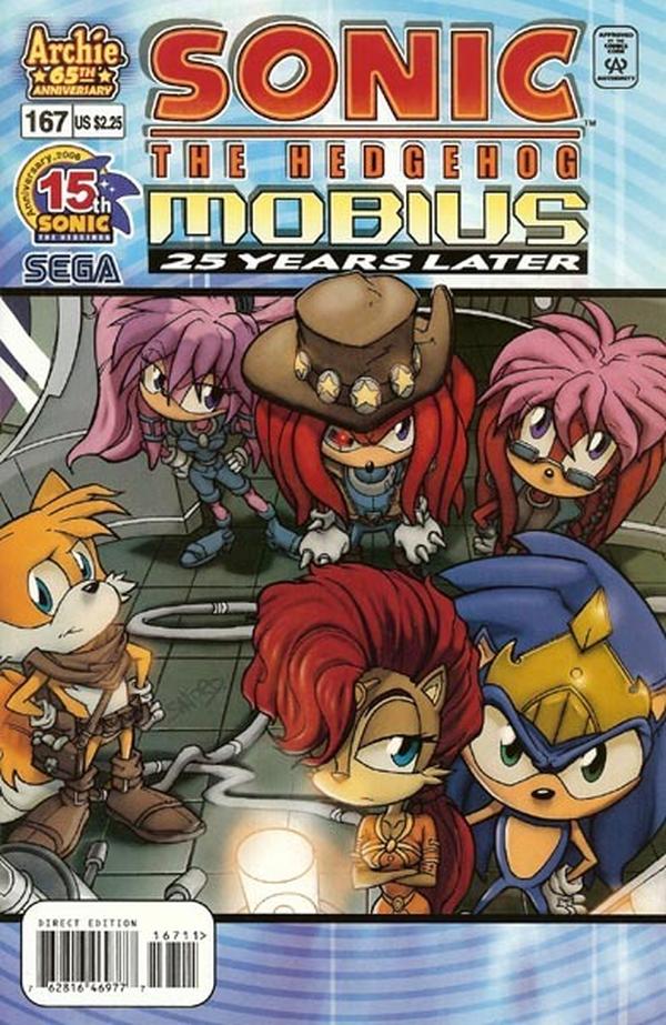 Sonic the Hedgehog #167 cover