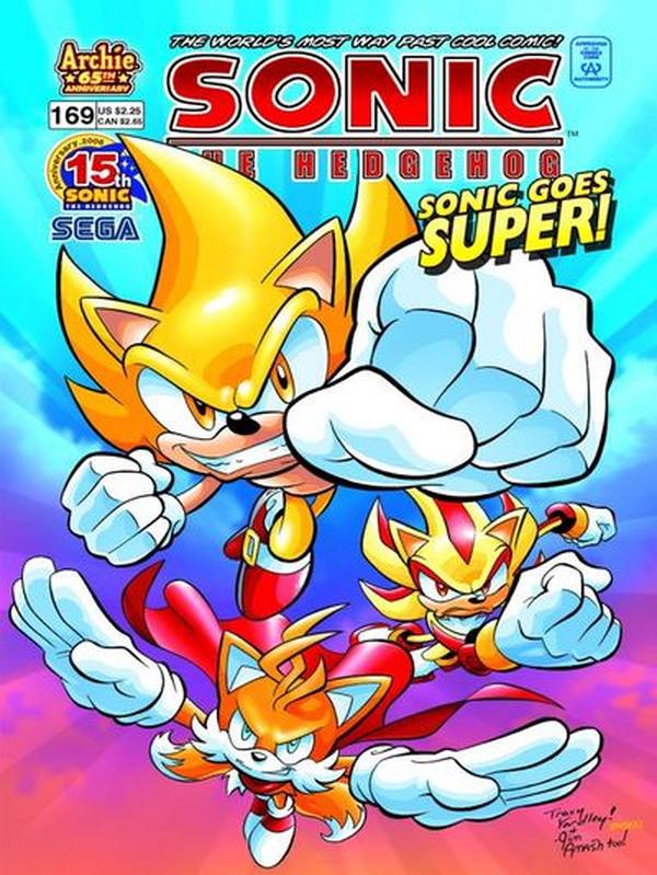 Sonic the Hedgehog #169 cover