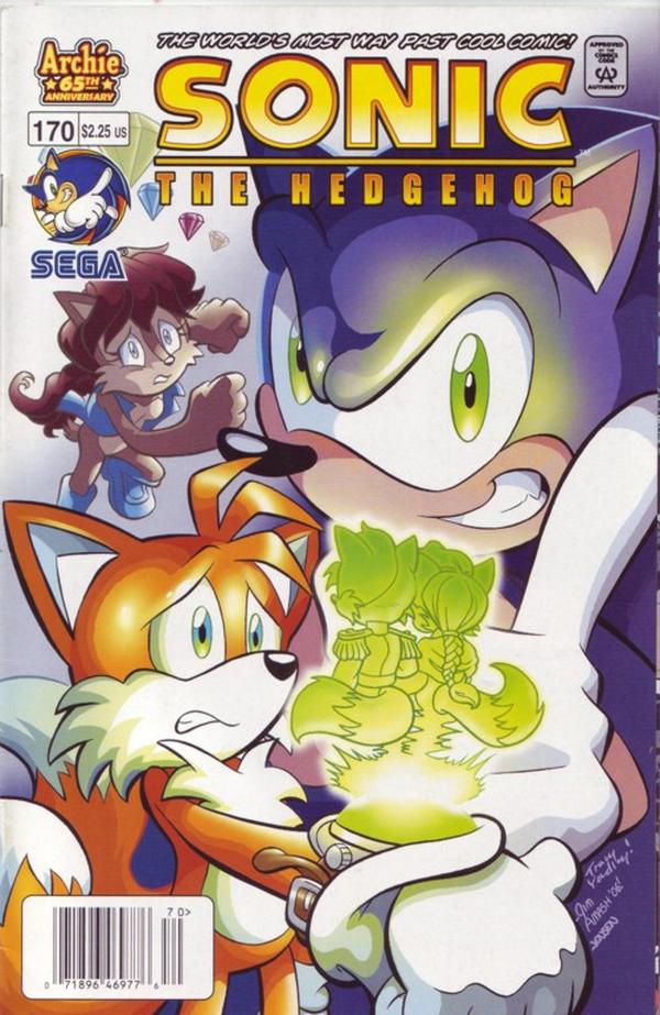 Sonic the Hedgehog #170 cover