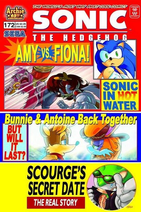 Sonic the Hedgehog #172 cover