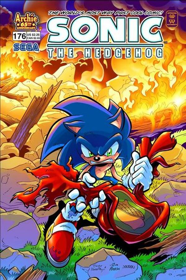 Sonic the Hedgehog #176 cover