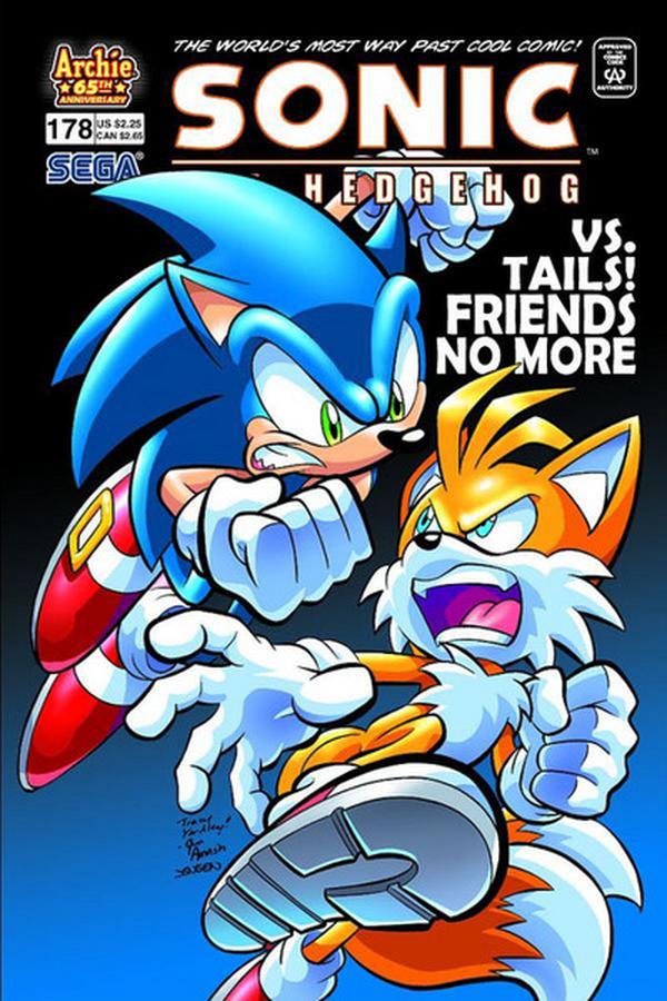 Sonic the Hedgehog #178 cover
