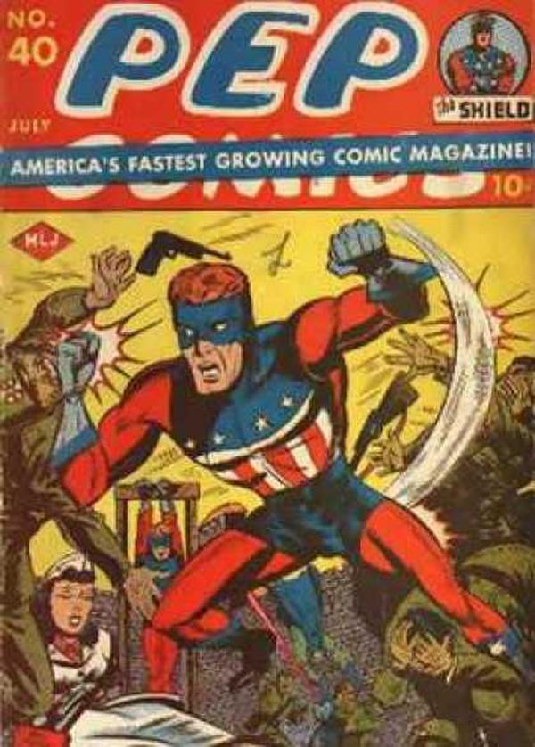 Pep Comics #40 cover