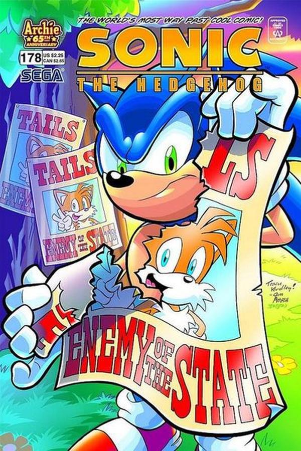 Sonic the Hedgehog #179 cover