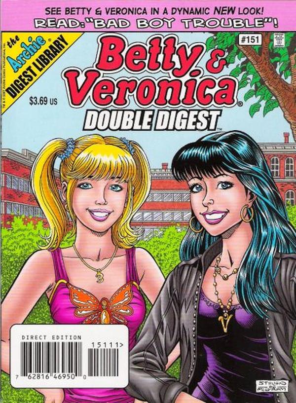 Betty & Veronica (Jumbo Comics) Double Digest #151 cover