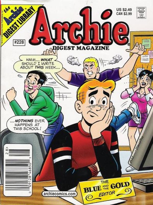 Archie Comics Digest #228 cover