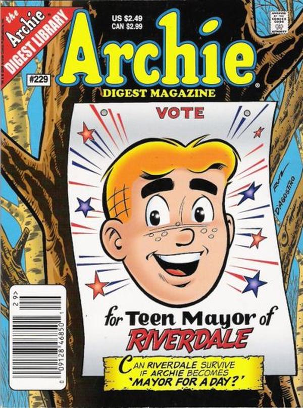 Archie Comics Digest #229 cover